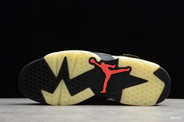 Cheap BK olive travis jordan scott 6 air cn1084-200 cactus medium jack 1112